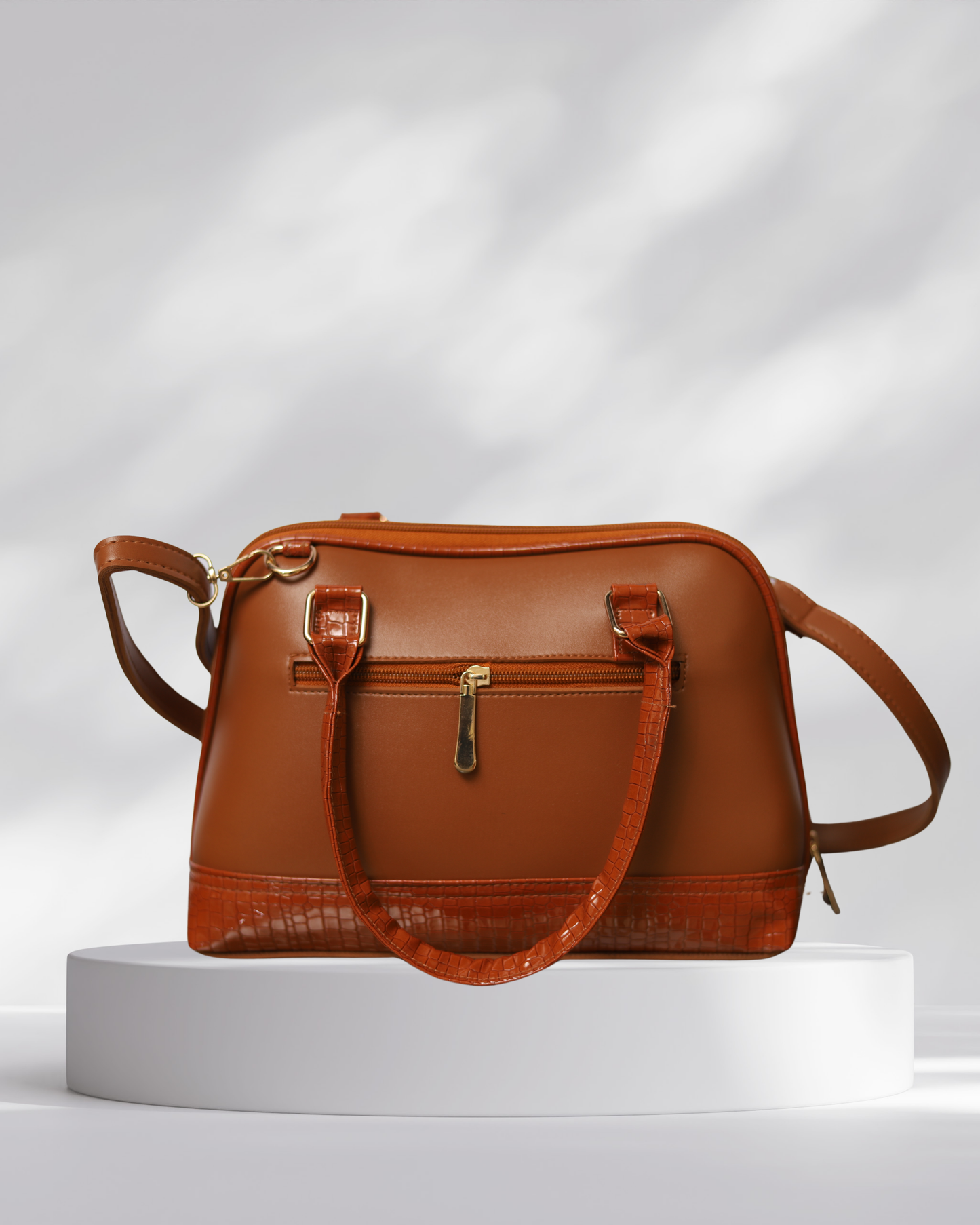 Caramel Luxe Handbag