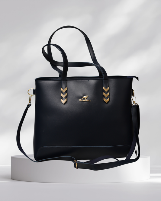Black Luxe shoulder bag