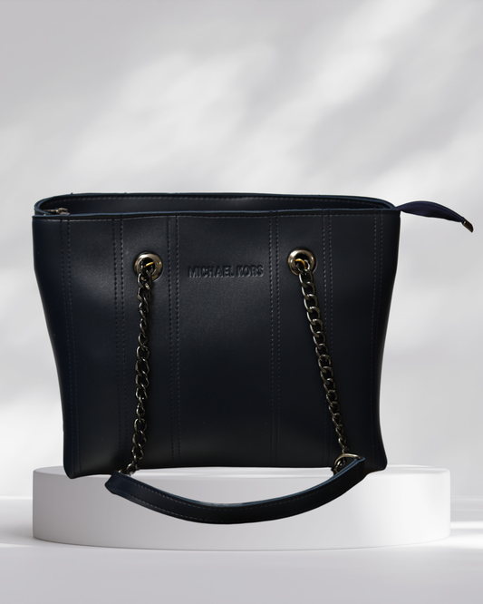 Dark luxe shoulder bag
