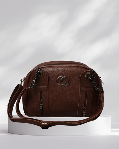 Brown Luxe Handbag